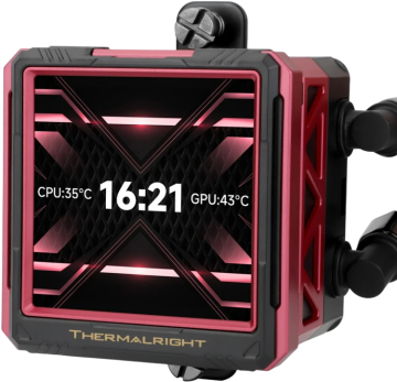 Система жидкостного охлаждения для процессора Thermalright Frozen Warframe 360 Ultra ARGB Black (TRFW360UAB)