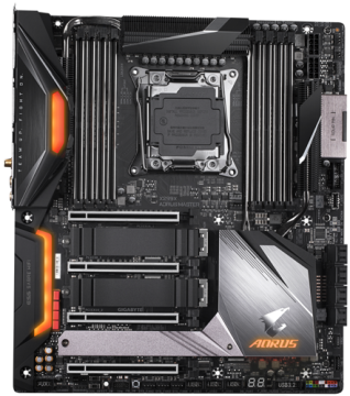 Материнская плата GIGABYTE X299X AORUS MASTER