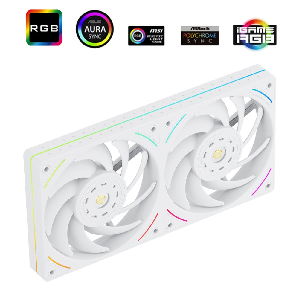 Комплект вентиляторов для корпуса Thermalright TL-UB24W ARGB White (TRTLUB24W)