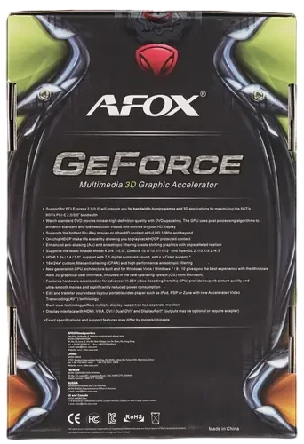 Видеокарта AFox (AF740-4096D3L3) GeForce GT 740 4GB