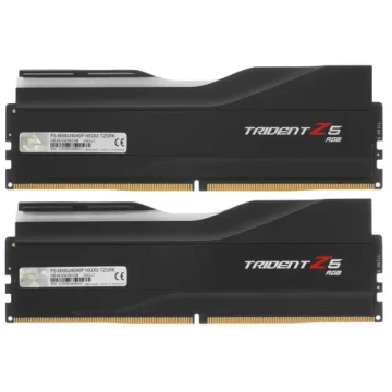 Оперативная память 32 Gb 6000 MHz G.Skill TRIDENT Z5 RGB Black ( F5-6000J4040F16GX2-TZ5RK)