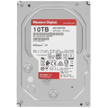 Жесткий диск Western Digital 10000 Gb Red PRO (WD102KFBX)