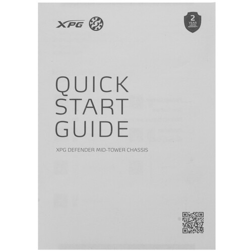 Компьютерный корпус ADATA XPG DEFENDER TG White (DEFENDER-WHCWW)