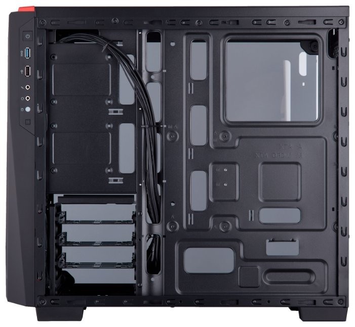Компьютерный корпус Corsair CARBIDE SERIES SPEC-04 Black/Red CC-9011117-WW