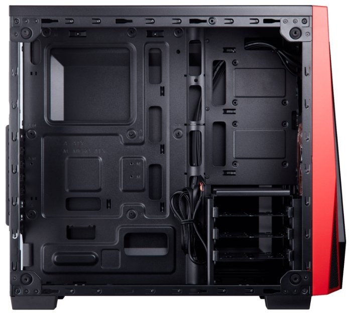 Компьютерный корпус Corsair CARBIDE SERIES SPEC-04 Black/Red CC-9011117-WW