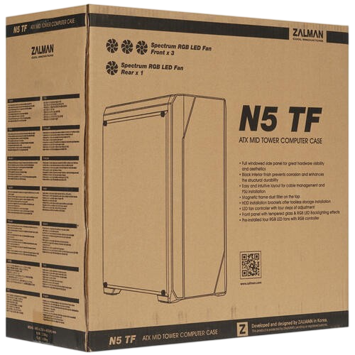 Компьютерный корпус Zalman N5 TF Black