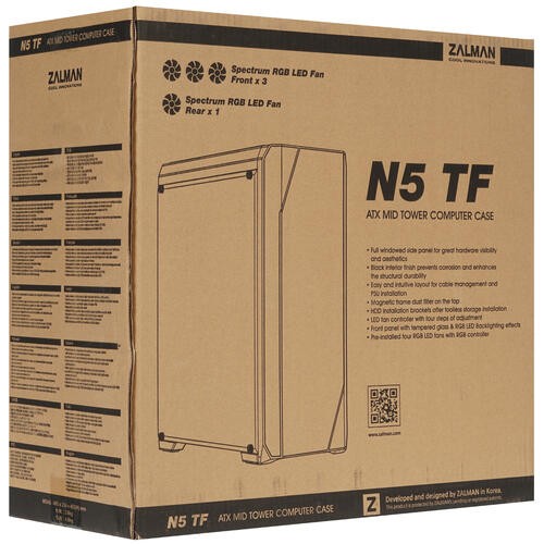 Компьютерный корпус Zalman N5 TF Black