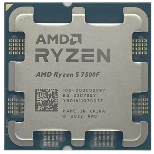 Процессор AMD Ryzen 5 7500F OEM 100-000000597