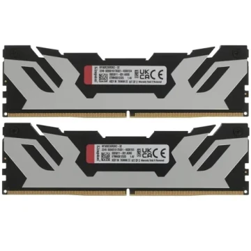 Оперативная память 32 Gb 6800 MHz Kingston FURY Renegade XMP Silver/Black (KF568C36RSK2-32)