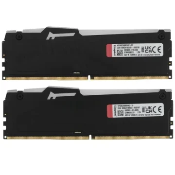 Оперативная память 32 Gb 5600 MHz Kingston FURY Beast RGB EXPO Black (KF556C36BBEAK2-32)