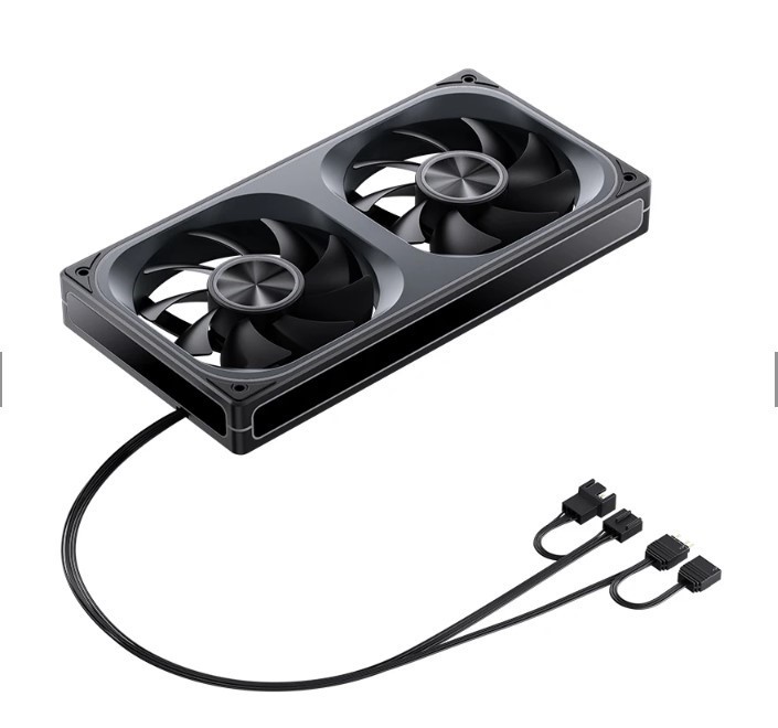 Вентилятор для корпуса Ji Jia Fans 240 ARGB Black v2