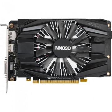 Видеокарта INNO3D (N16501-04D6-1720VA29) GeForce GTX 1650 1590MHz PCI-E 3.0 4096MB 12000MHz 128 bit DVI HDMI DisplayPort HDCP COMPACT V2