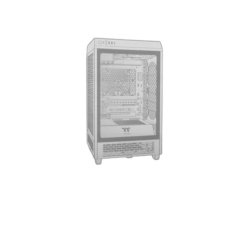 Компьютерный корпус Thermaltake The Tower 200 TG Matcha Green (CA-1X9-00SEWN-00)