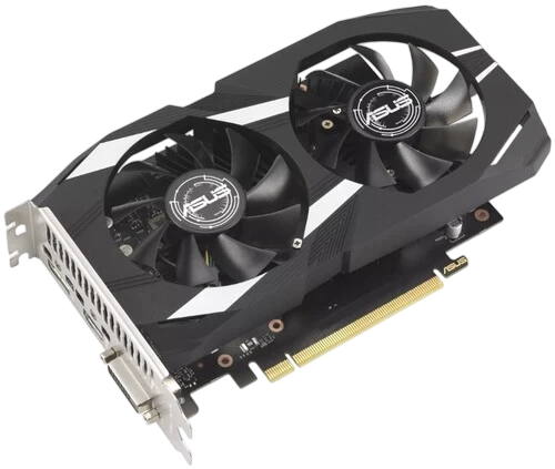 Видеокарта ASUS (DUAL-RTX3050-O6G) GeForce RTX 3050 6GB DUAL OC 90YV0K60-M0NA00