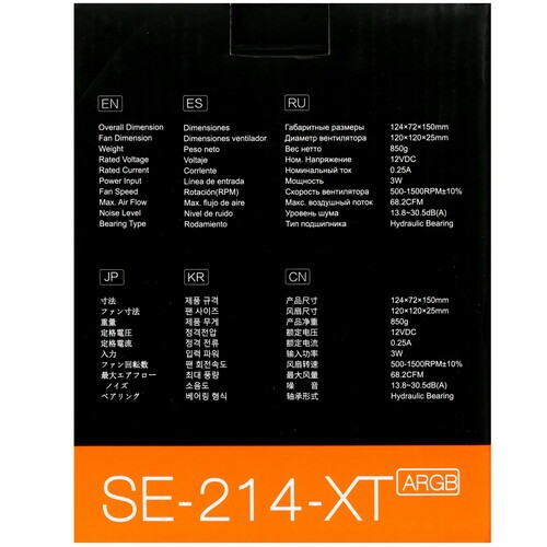 Кулер для процессора ID-COOLING SE-214-XT ARGB
