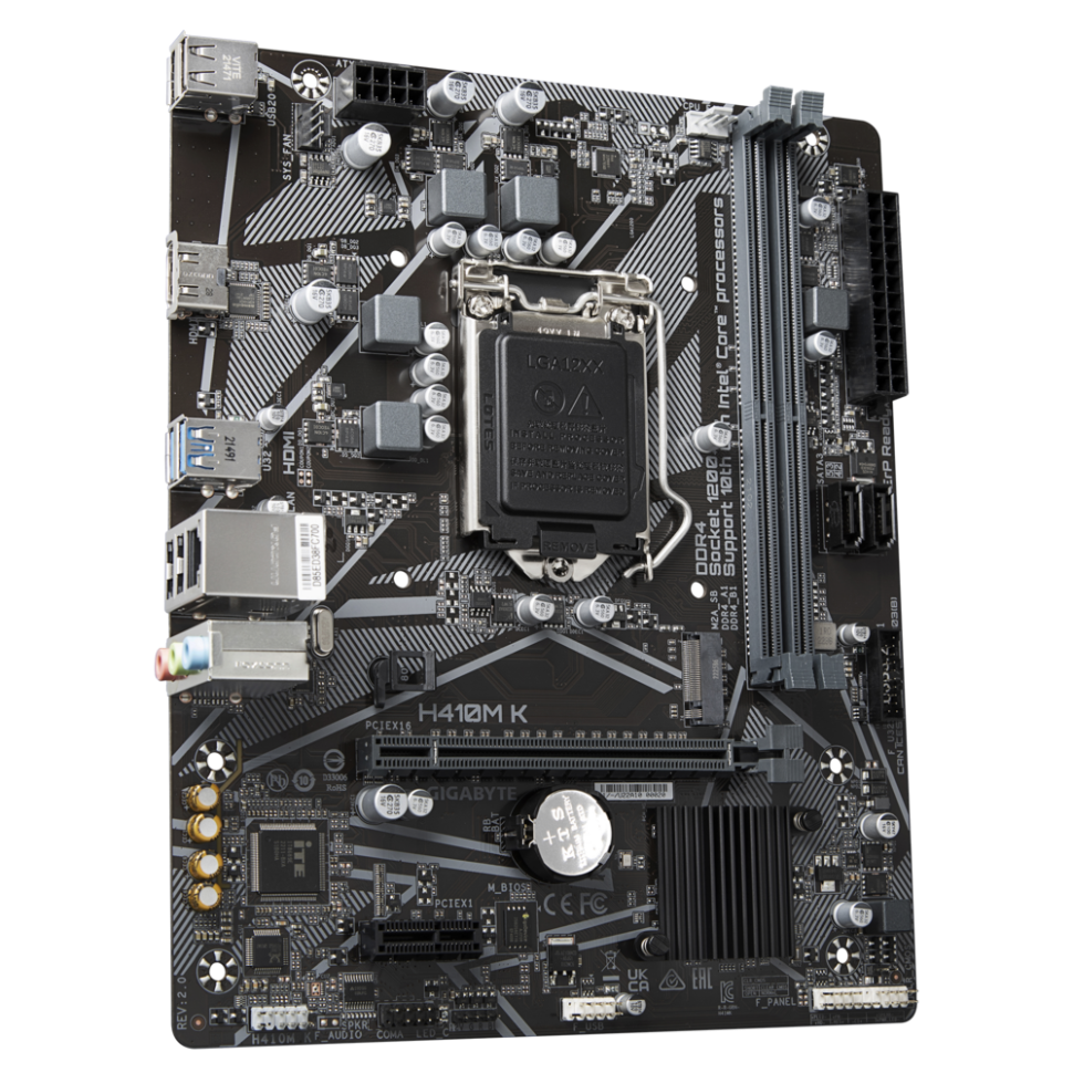 Материнская плата Gigabyte H410M K 2.0