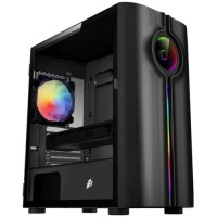Компьютерный корпус 1STPLAYER INFINITE SPACE IS3 TG Black (IS3-BK-1F2)