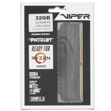 Оперативная память 32 Gb 3200 MHz PATRIOT VIPER 4 (PVB432G320C6K)