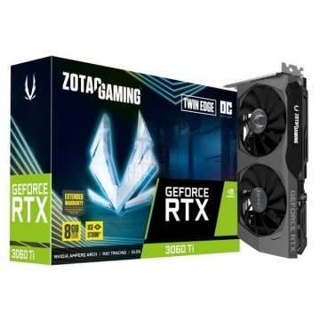 Видеокарта ZOTAC (ZT-A30610H-10M) GeForce RTX 3060 Ti 8GB Twin Edge OC