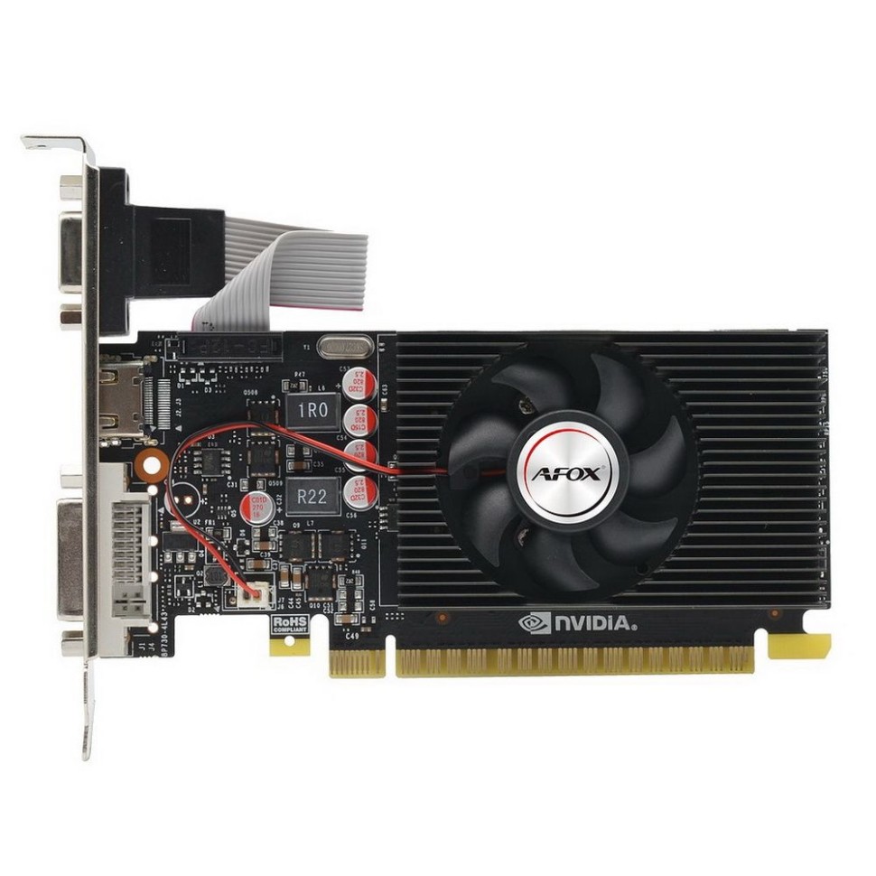 Видеокарта AFox (AF710-4096D3L7-V1) GeForce GT 710 4GB LP