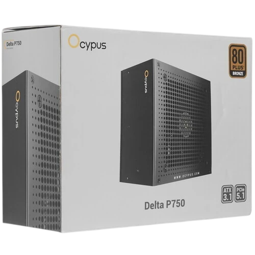 Блок питания Ocypus 750W Delta P750 (Delta-P750-B1FDBK024X-EU) 16 Pin (PCIe 5.0 Connector Cable Details)