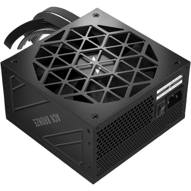 Блок питания 1STPLAYER 750W ACK BRONZE Black (HA-750AA2) 16 Pin (PCIe 5.0 Connector Cable Details)