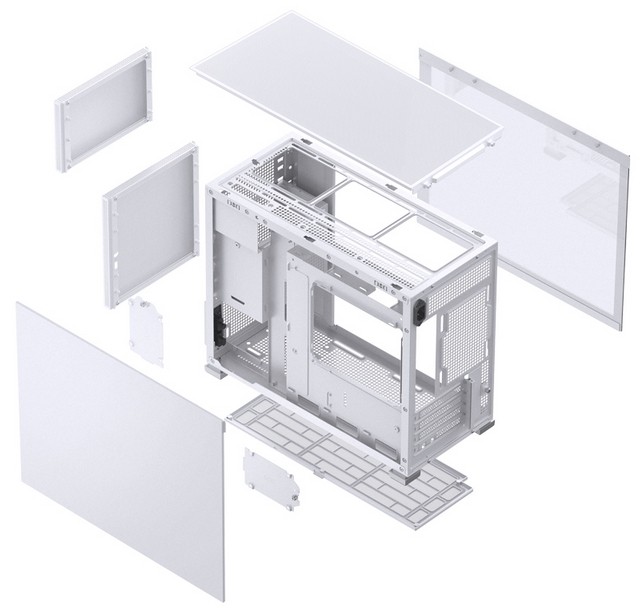 Компьютерный корпус JONSBO D31 STD TG White