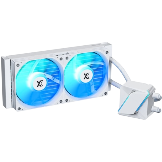 Система жидкостного охлаждения для процессора XASTRA LM240 ARGB WH White (LM240-WHAFXX-GL)