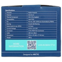 Кулер для процессора Arctic Cooling ALPINE 17 CO ACALP00041A PWM