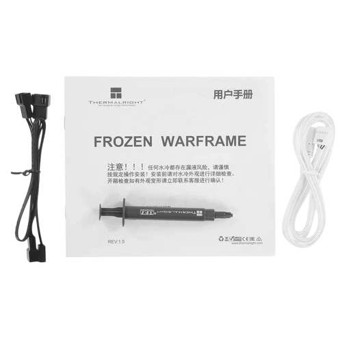 Система жидкостного охлаждения для процессора Thermalright Frozen Warframe 360 Ultra ARGB White (TRFW360UAW)
