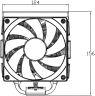 Кулер для процессора Thermalright Burst Assassin 120 Vision White (TRBA120VW)