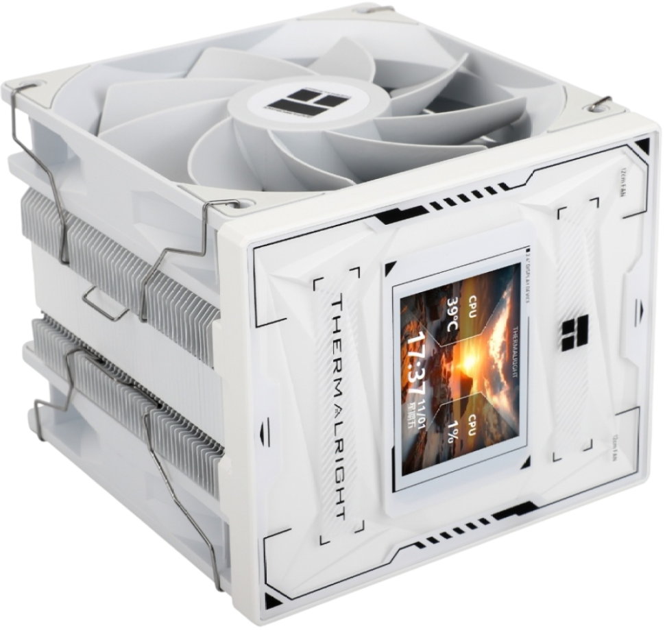 Кулер для процессора Thermalright Burst Assassin 120 Vision White (TRBA120VW)