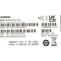 Твердотельный накопитель Toshiba 1920 Gb KIOXIA PM6-R ENTERPRISE KPM61RUG1T92