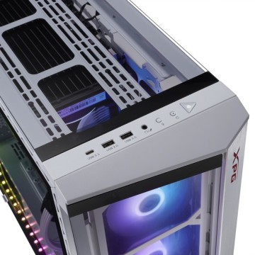 Компьютерный корпус ADATA XPG BATTLECRUISER TG ARGB White BATTLECRUISER-BKCWW