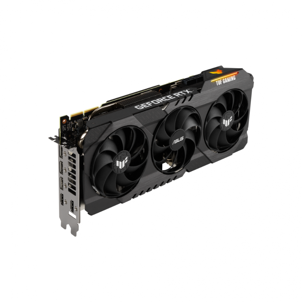 Видеокарта ASUS (TUF-RTX3090-O24G-GAMING) GeForce RTX 3090 24GB TUF GAMING OC 90YV0FD1-M0NM00