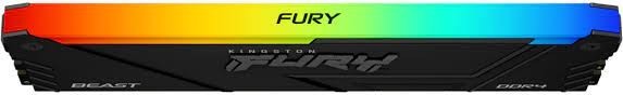 Оперативная память 32 Gb 2666 MHz Kingston FURY Beast RGB PnP Black (KF426C16BB12AK2/32)