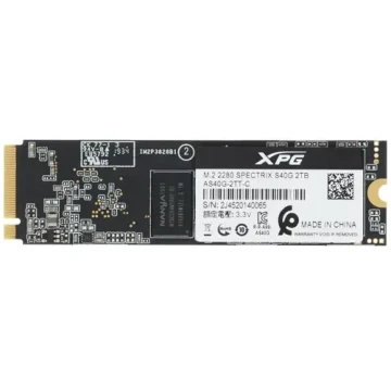 Твердотельный накопитель ADATA 2000 Gb SPECTRIX S40G RGB AS40G-2TT-C XPG