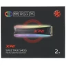 Твердотельный накопитель ADATA 2000 Gb SPECTRIX S40G RGB AS40G-2TT-C XPG 