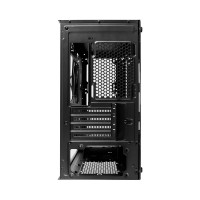Компьютерный корпус 1STPLAYER TRILOBITE T3-G TG LED Black (FP_T3-G-BK-4F1)
