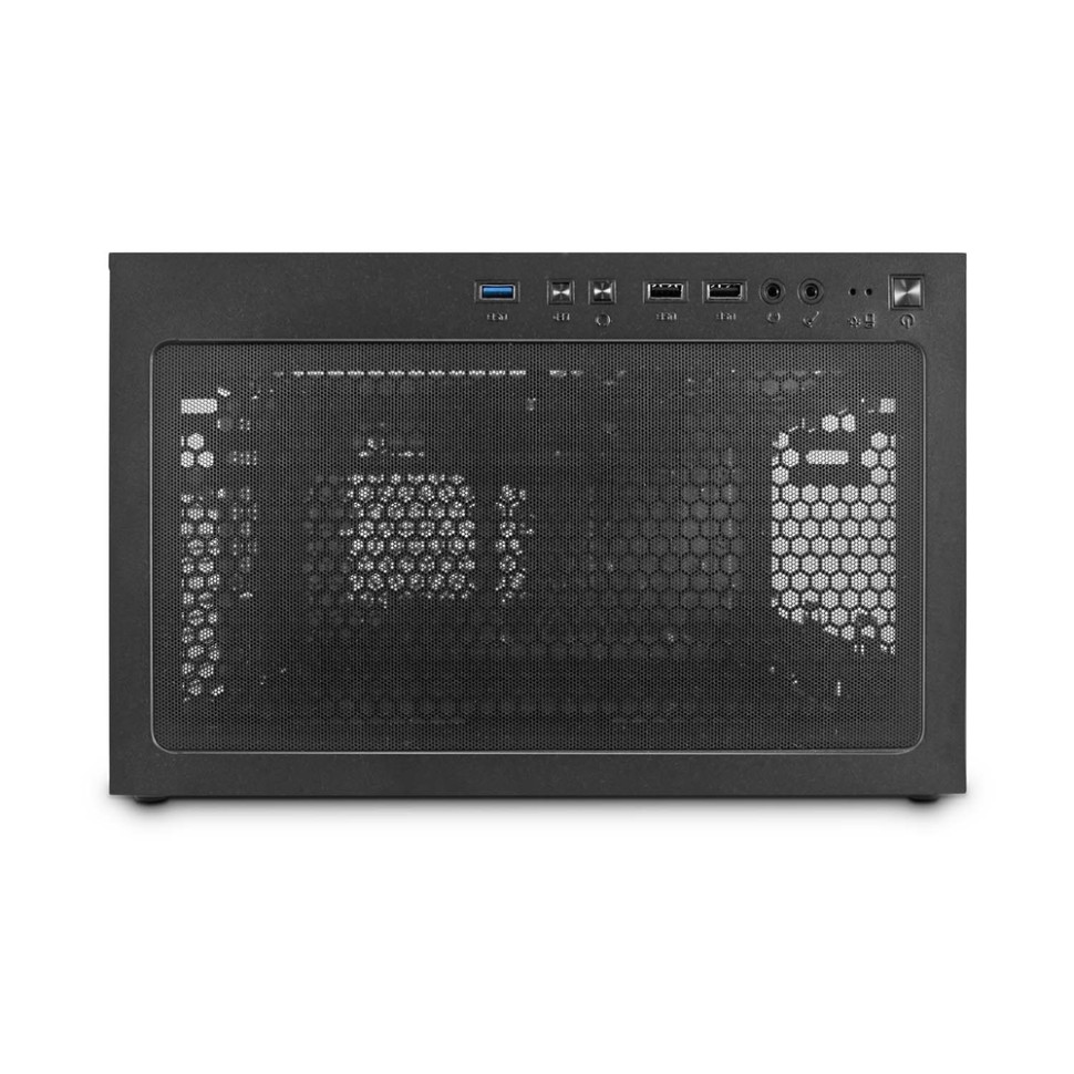 Компьютерный корпус 1STPLAYER TRILOBITE T3-G TG LED Black (FP_T3-G-BK-4F1)