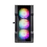 Компьютерный корпус 1STPLAYER TRILOBITE T3-G TG LED Black (FP_T3-G-BK-4F1)