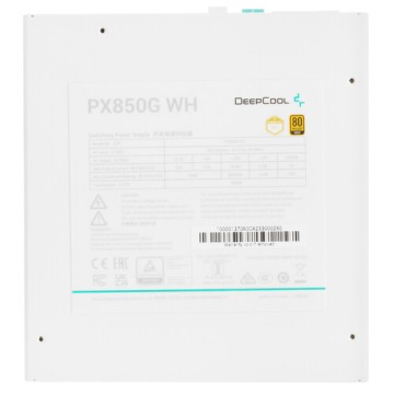 Блок питания Deepcool 850W PX850G WH R-PX850G-FC0W-EU 16 Pin (PCIe 5.0 Connector Cable Details)