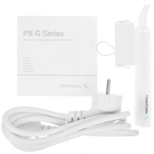 Блок питания Deepcool 850W PX850G WH R-PX850G-FC0W-EU 16 Pin (PCIe 5.0 Connector Cable Details)