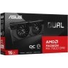 Видеокарта ASUS (DUAL-RX7900GRE-O16G) Radeon RX 7900 GRE 16GB OC 90YV0J90-M0NA00