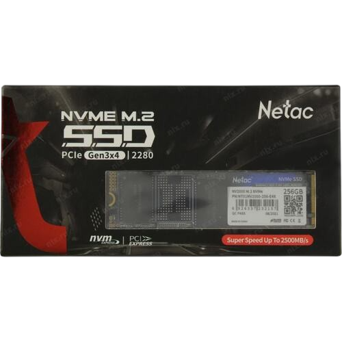 Твердотельный накопитель NETAC 256 Gb (NT01NV2000-256-E4X)