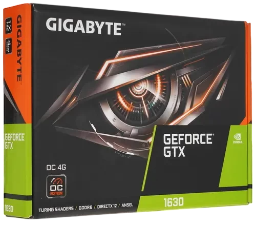 Видеокарта Gigabyte (GV-N1630OC-4GD) GeForce GTX 1630 4GB OC
