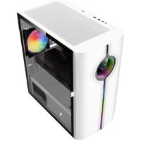 Компьютерный корпус 1STPLAYER INFINITE SPACE IS3 TG RGB White (IS3-WH-1F2-W)