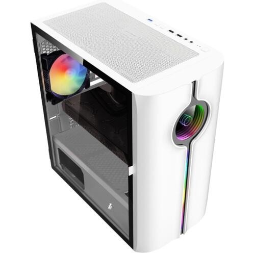 Компьютерный корпус 1STPLAYER INFINITE SPACE IS3 TG RGB White (IS3-WH-1F2-W)