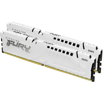 Оперативная память 64 Gb 6000 MHz Kingston FURY Beast White (KF560C30BWK2-64)