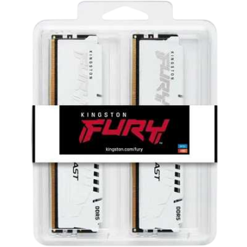 Оперативная память 64 Gb 6000 MHz Kingston FURY Beast White (KF560C30BWK2-64)